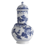 Vase mit Eidechse, H 24 cm | Vase mit Eidechse