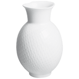 Vase mit Relief, Weiß, H 20,5 cm | Accessoires Meissen Wellenspiel Relief