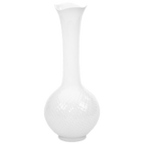 Vase mit Relief, Weiß, H 33 cm | Accessoires Meissen Wellenspiel Relief
