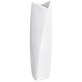 Vase mittelgroß, H 19 cm, weiß, Atelier Meissen | Meissen Vasen Kollektion