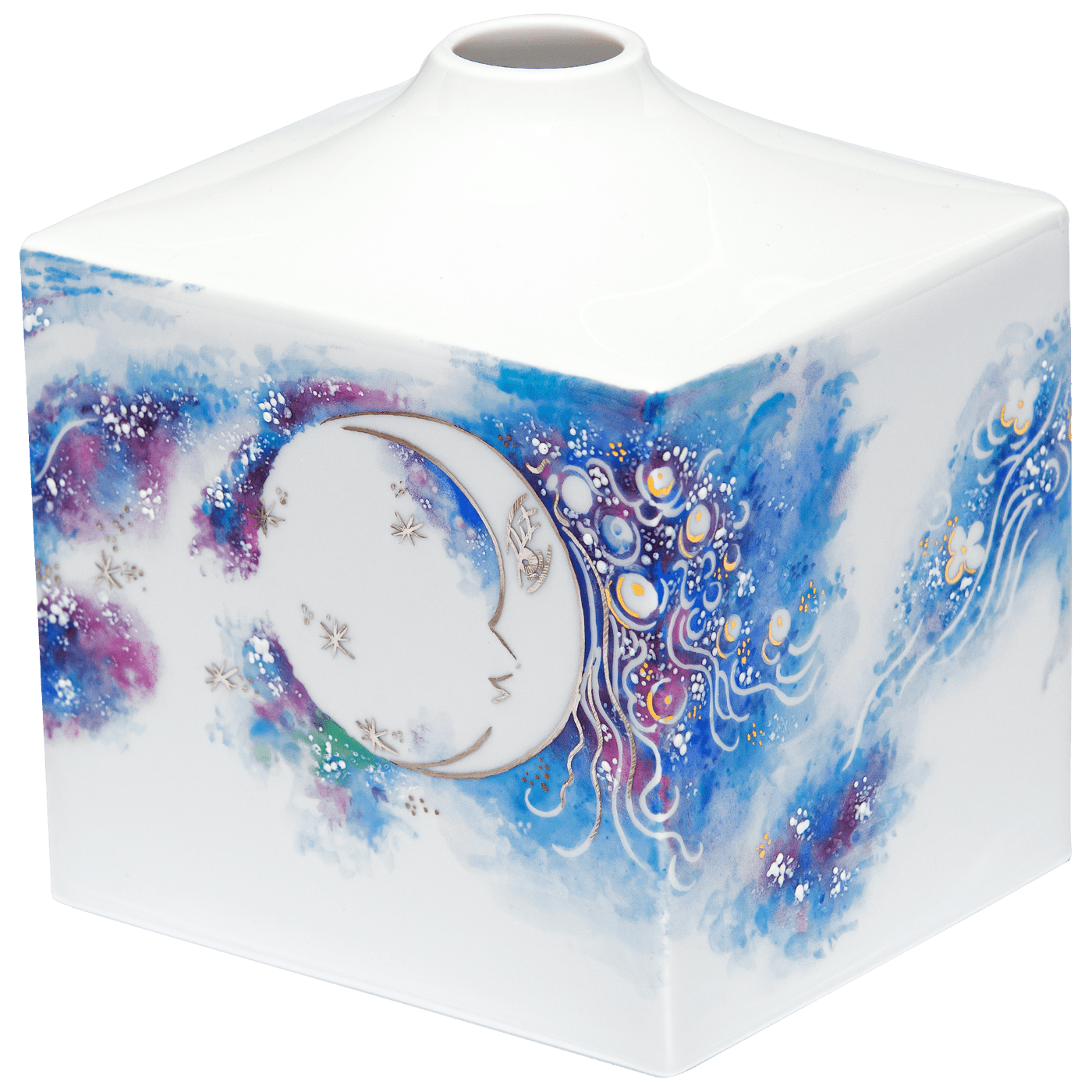 Vase, Mondfee, H 13 cm | Meissen Cosmopolitan 935474 - 50192 - Meissen Weimar