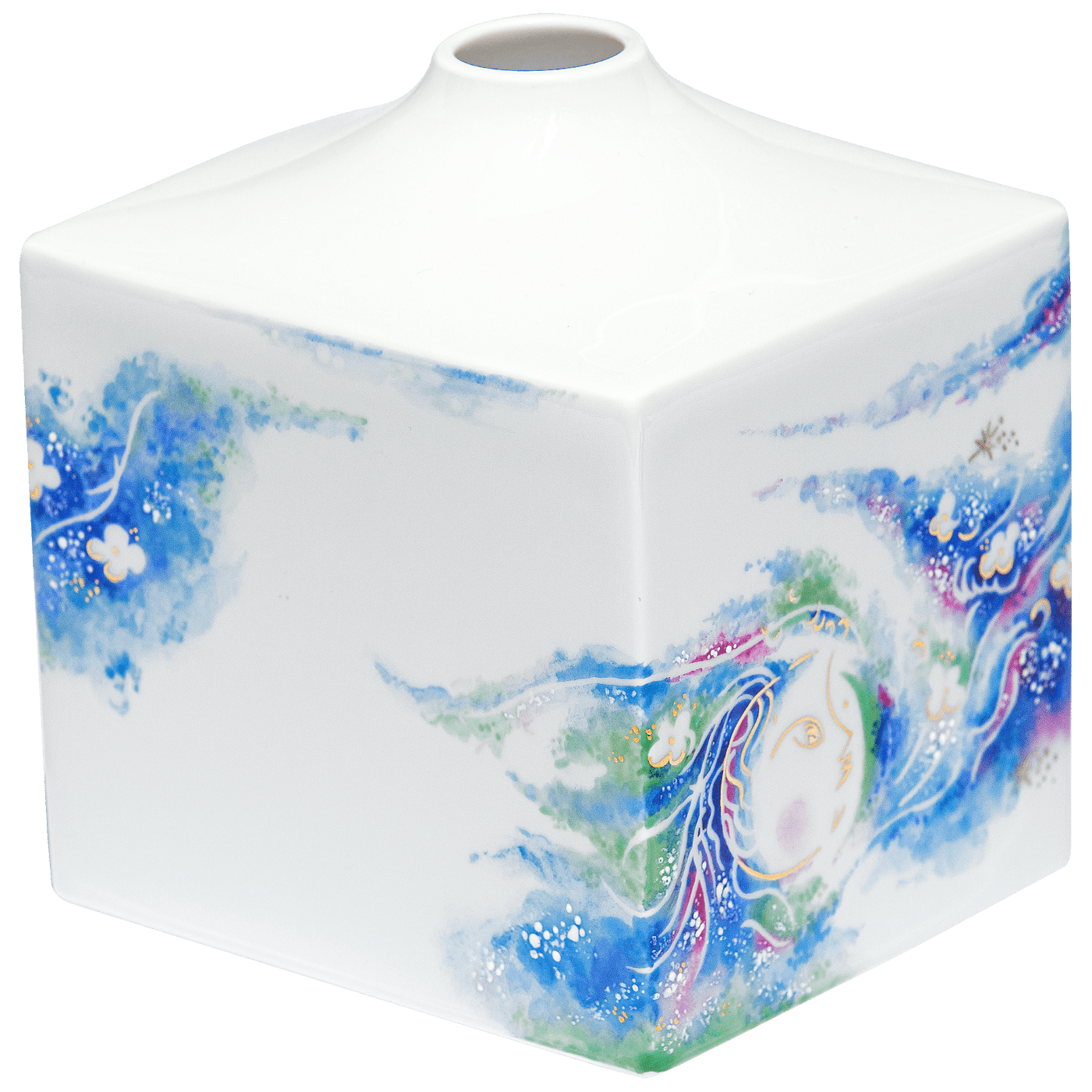 Vase, Mondfee, H 13 cm | Meissen Cosmopolitan 935474 - 50192 - Meissen Weimar