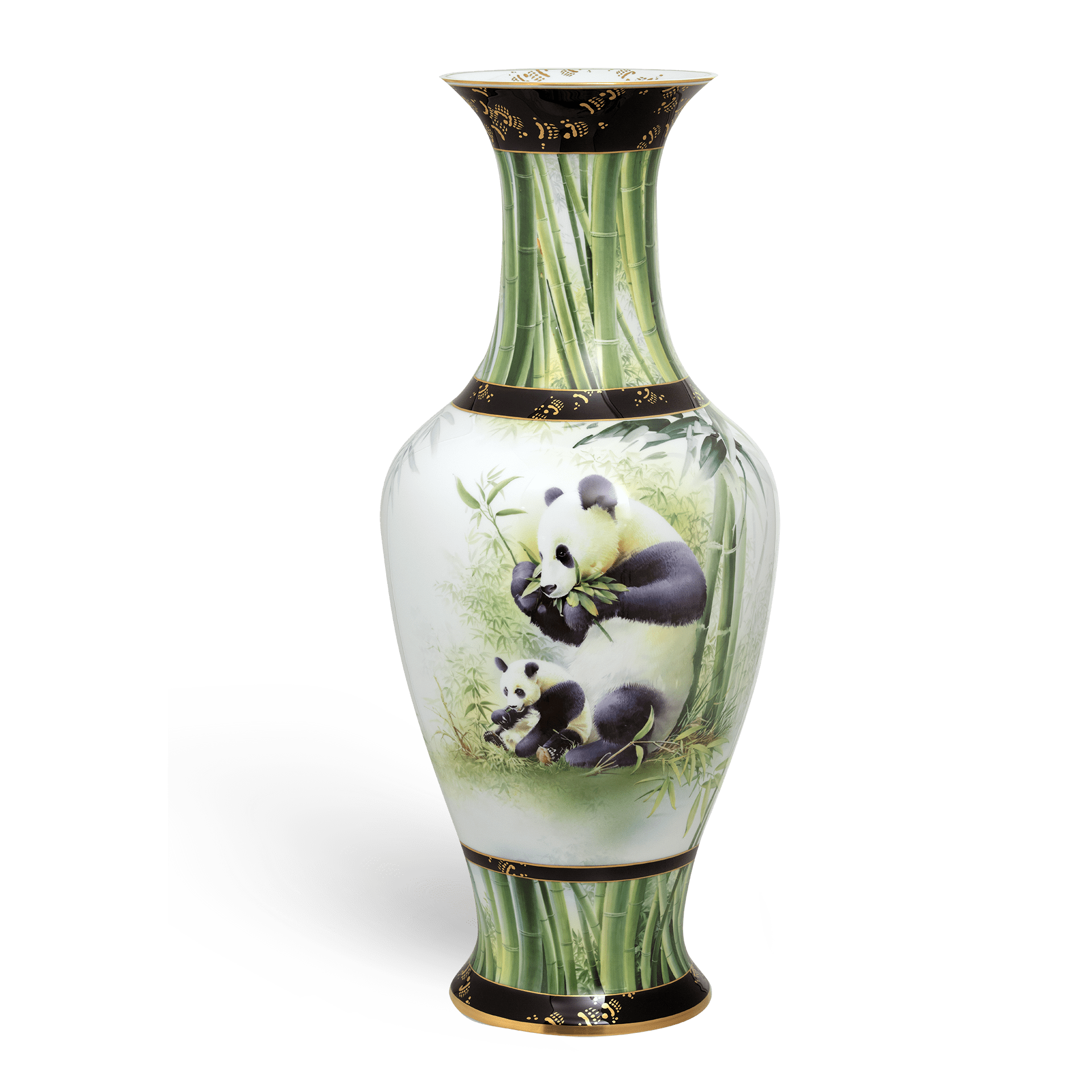 Vase Panda Exklusiv - Kollektion H 79,5 cm | Meissen Exklusiv - Kollektion 26a180 - 50486 - Meissen Weimar