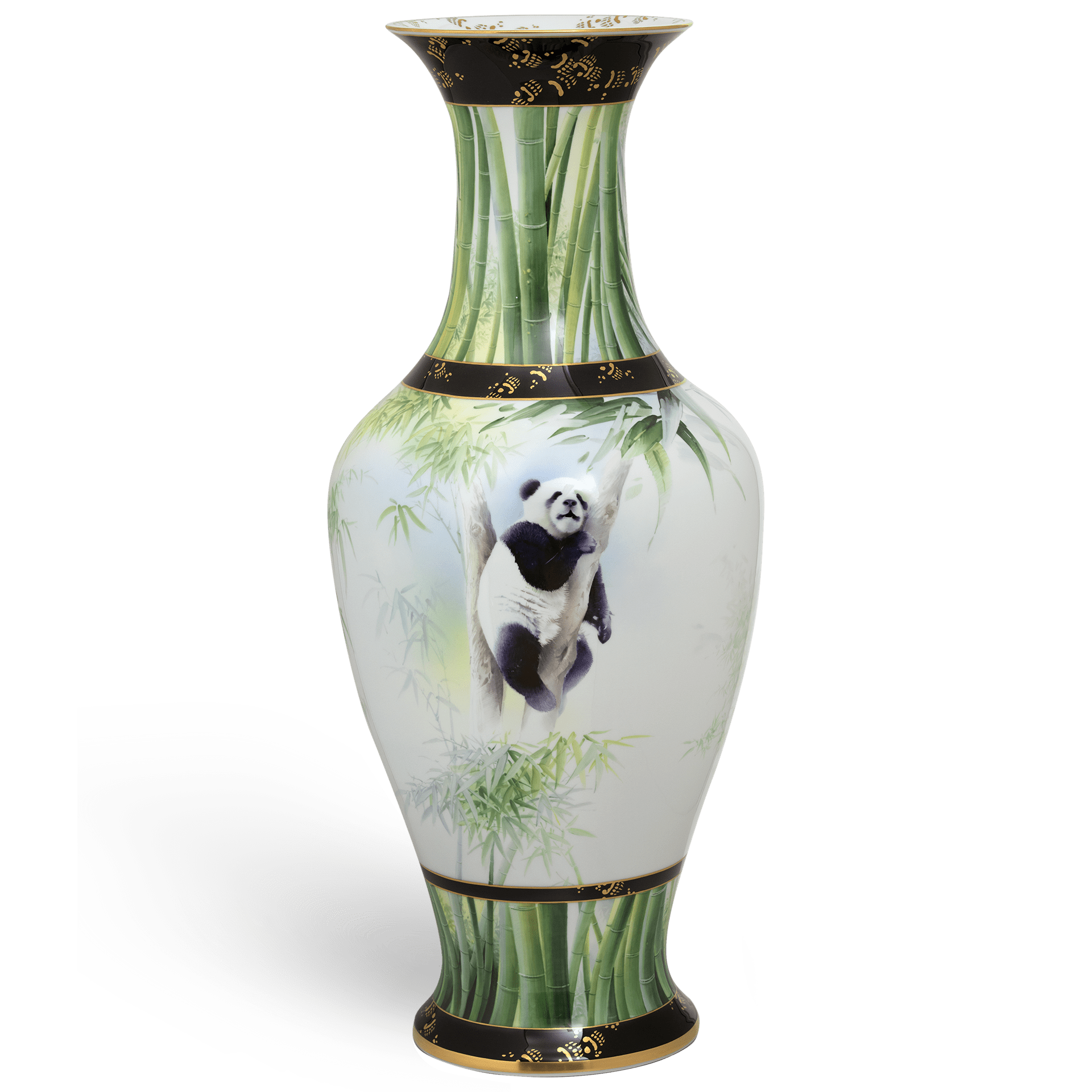 Vase Panda Exklusiv - Kollektion H 79,5 cm | Meissen Exklusiv - Kollektion 26a180 - 50486 - Meissen Weimar