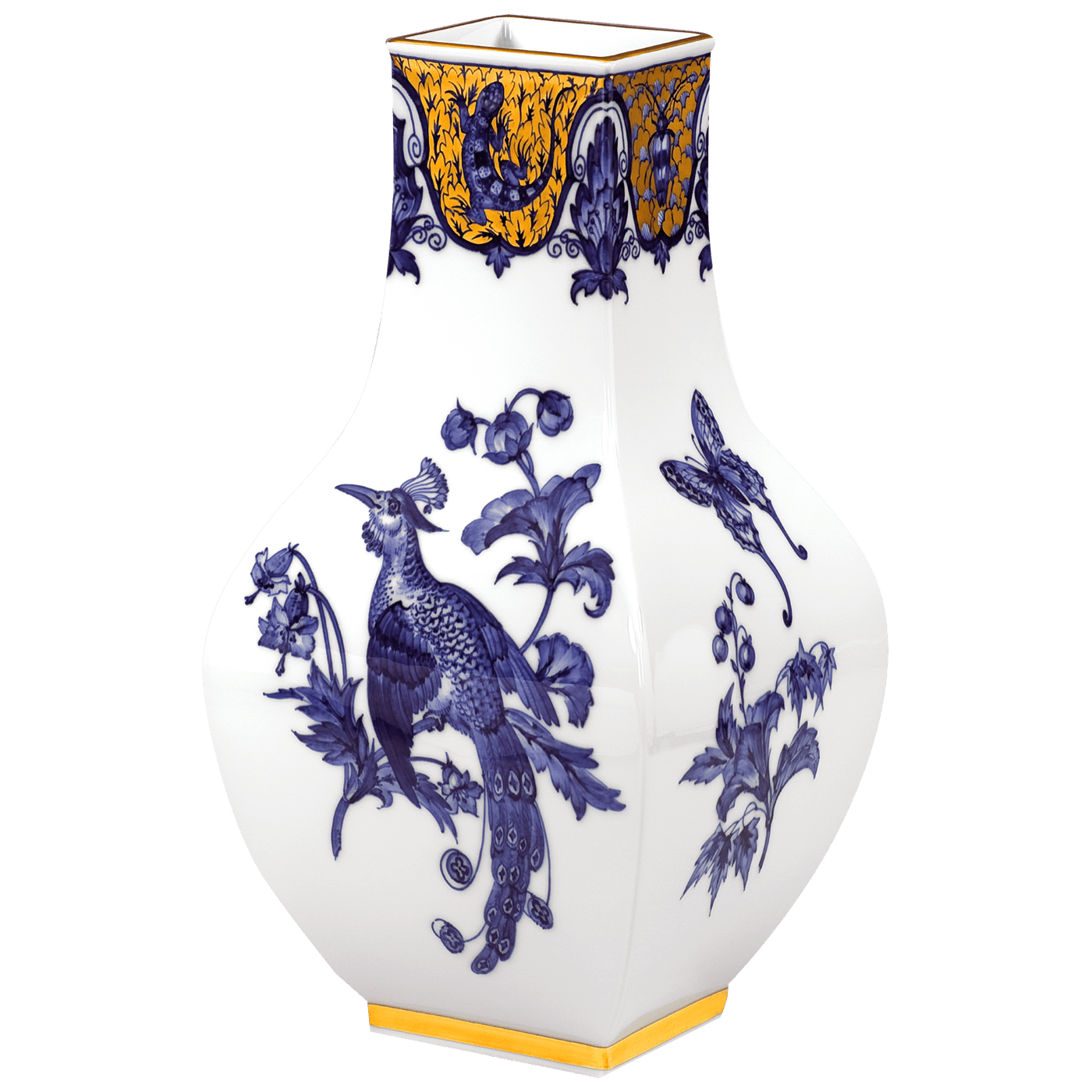 Vase Paradiesvögel, H 33 cm | Meissen Limitierte Meisterwerke 819282 - 50362 - Meissen Weimar