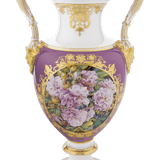 Vase Reiche Blumen- und Fruchtmalerei, H 52 cm | Meissen Limitierte Meisterwerke