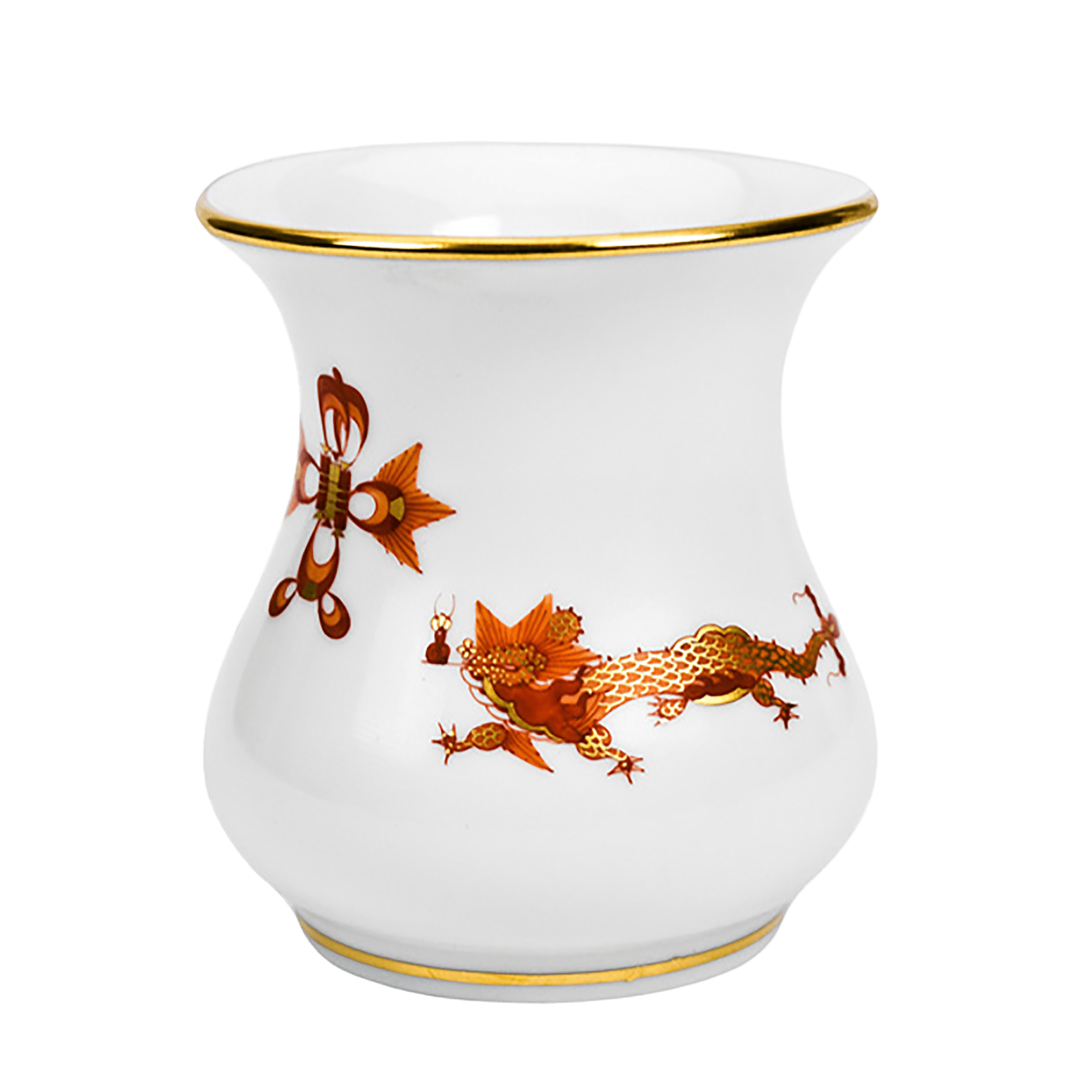 Vase Reicher Drache H 6 cm | Meissen Neuer Ausschnitt 320510 - 50088 - Meissen Weimar