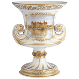 Vase Schloss Moritzburg, H 48,3 cm, Porzellan | Meissen Großer Ausschnitt