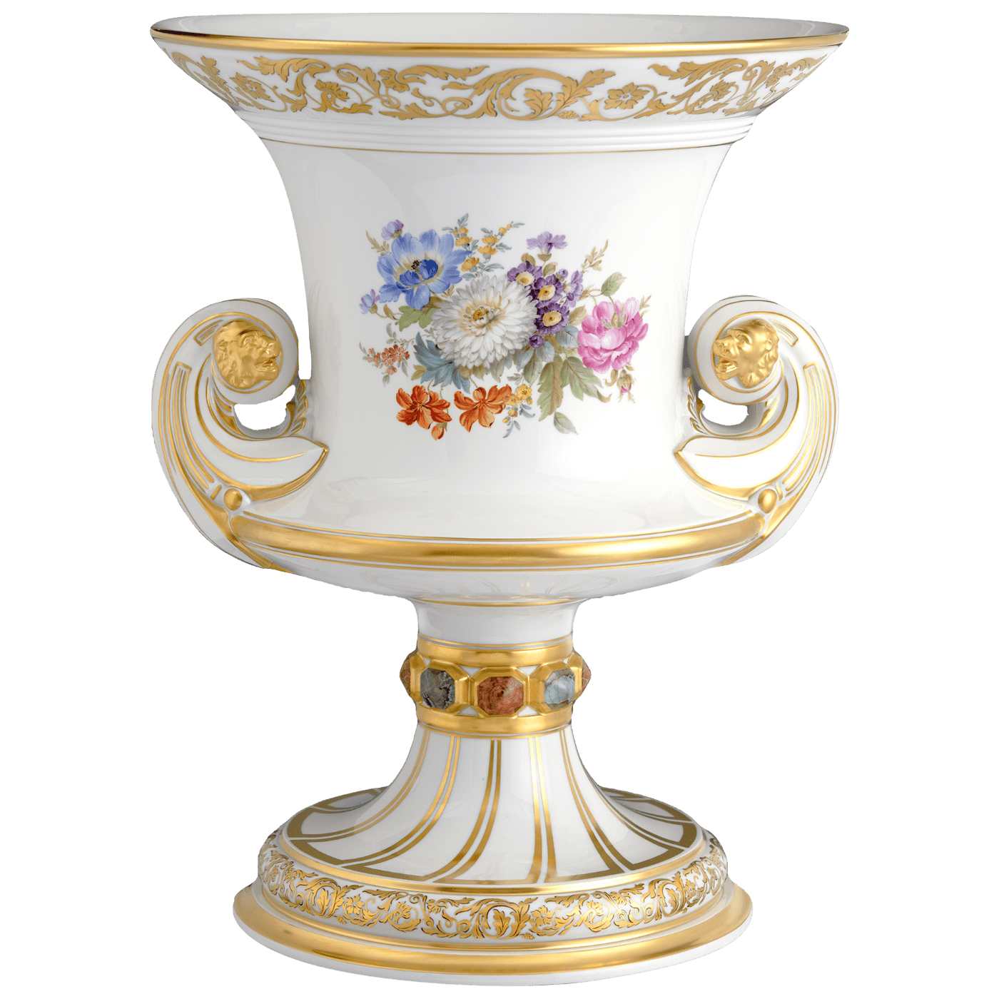 Vase Schloss Pillnitz, H 48,3 cm | Meissen Vasen Kollektion 934061 - 50m21 - Meissen Weimar