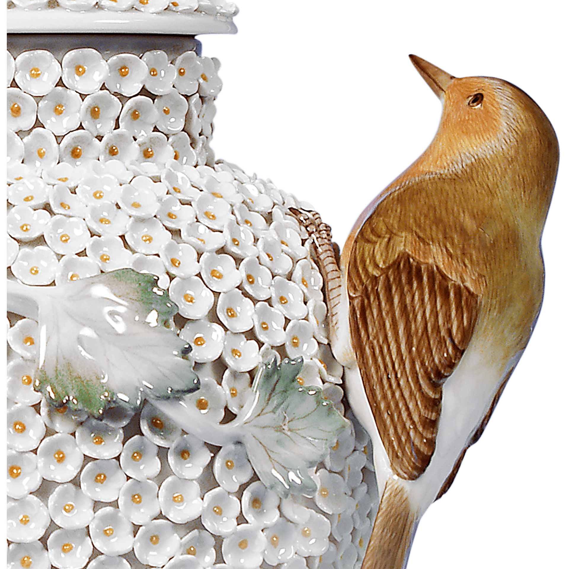Vase Schneeballblüten, H 29 cm | Meissen Exklusiv - Kollektion 900180 - 82350 - Meissen Weimar