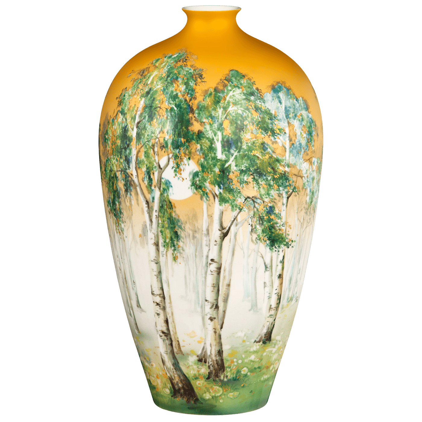 Vase Sommerwind H 40 cm | Meissen Limitierte Meisterwerke 933a84 - 50489 - Meissen Weimar