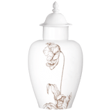 Vase Tulpe sepia, Höhe 33 cm | Meissen Vasen Kollektion