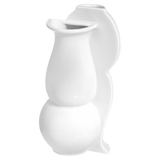 Vase "Two Sides", mittelgroß, H 19 cm, weiß | Meissen Vasen Kollektion
