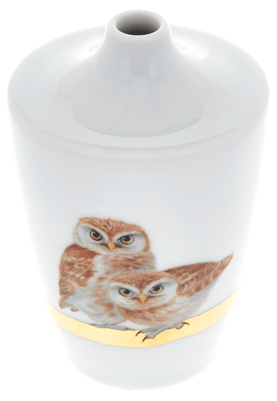 Vase, Vogelmalerei, H 11 cm | Meissen Cosmopolitan 26c021 - 50530 - Meissen Weimar