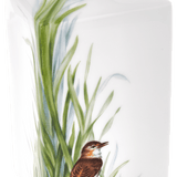 Vase, Vogelmalerei Rohrsänger, H 15,5 cm | Meissen Cosmopolitan