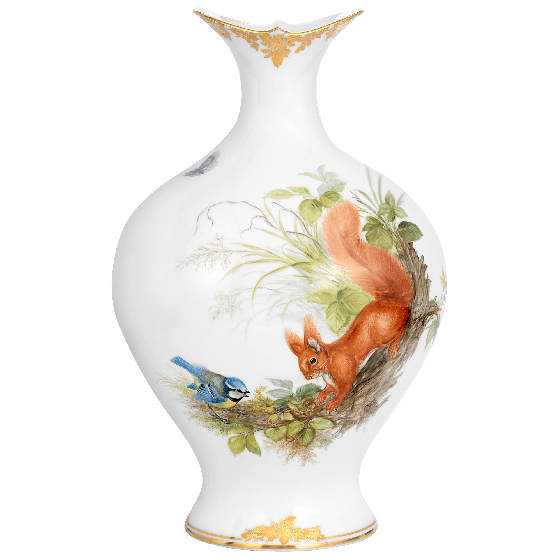 Vase, Waldgeflüster, H 44,5 cm | Meissen Limitierte Meisterwerke 26a384 - 50440 - Meissen Weimar