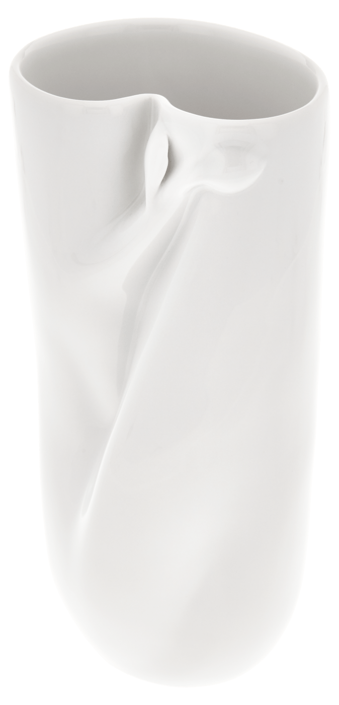 Vase Weiß H 19 cm | Meissen Vasen Kollektion 000001 - 50209 - Meissen Weimar