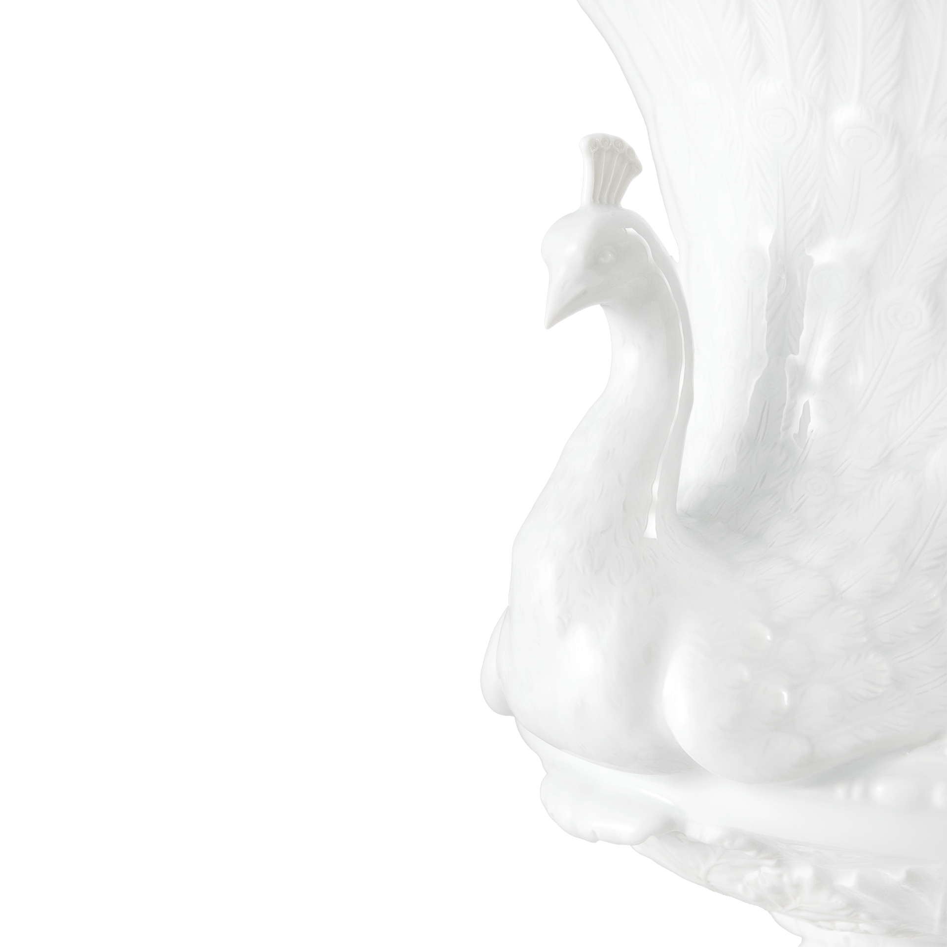 Vase, Weiß, H 36 cm | Meissen Vasen Kollektion 000001-50m73 - Meissen Weimar