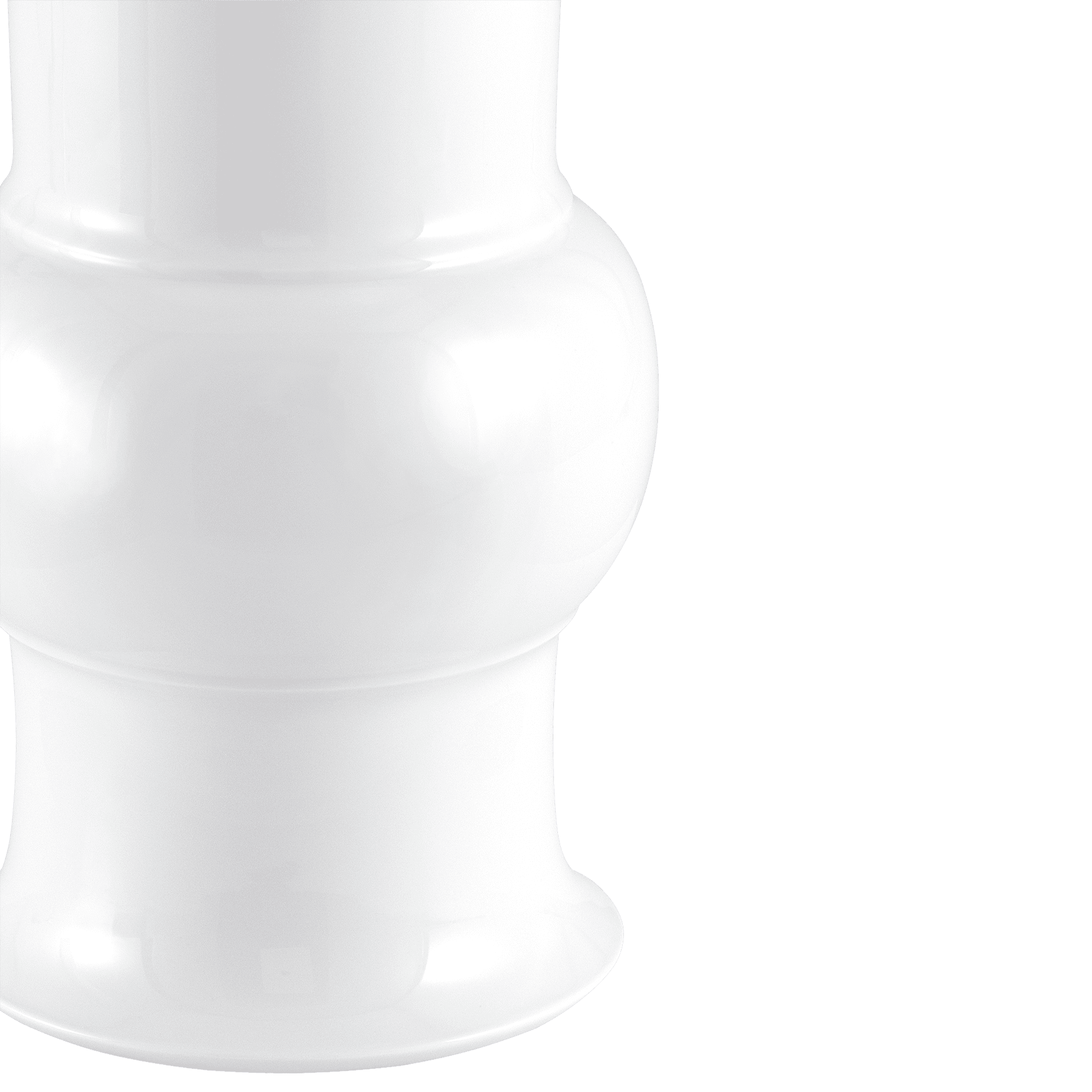 Vase Weiß H 42 cm | Meissen Vasen Kollektion 000001-50410 - Meissen Weimar