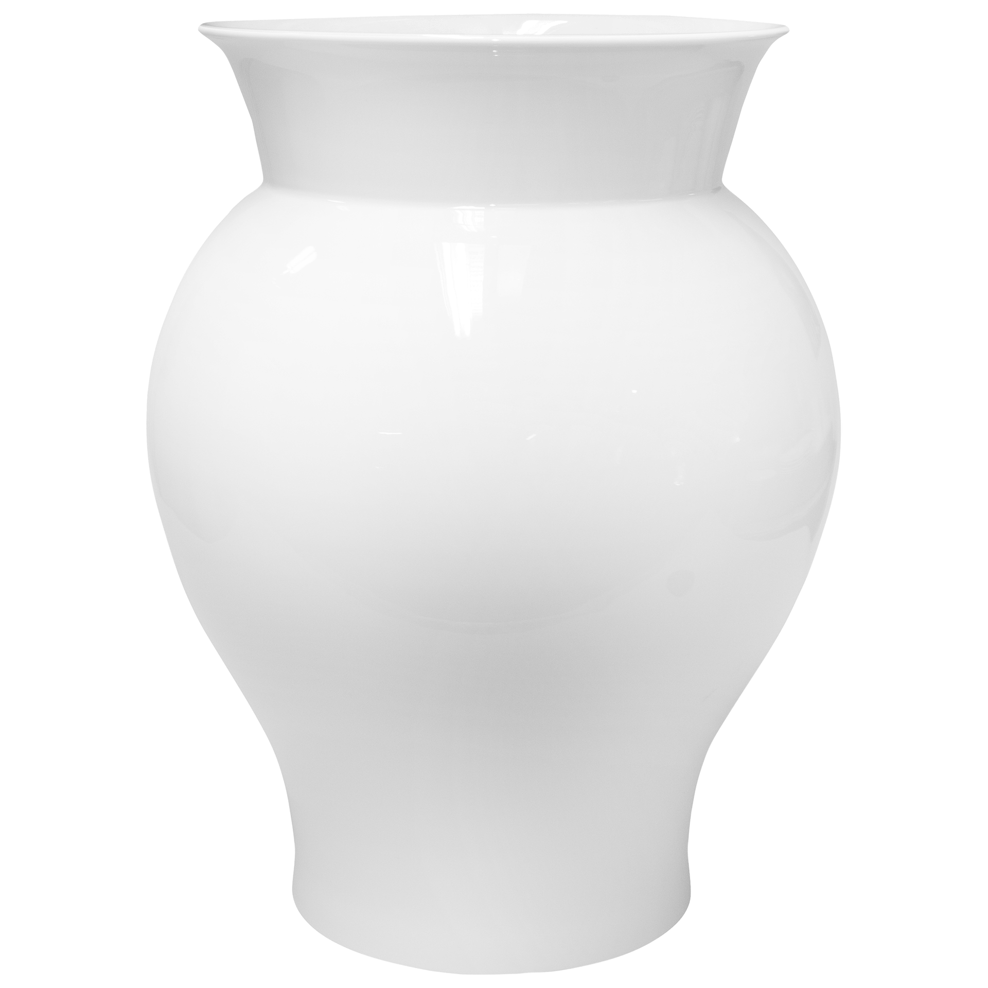 Vase Weiß H 45 cm | Meissen Vasen Kollektion 000001 - 50435 - Meissen Weimar