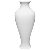 Vase, Weiß, H 47 cm | Meissen Vasen Kollektion