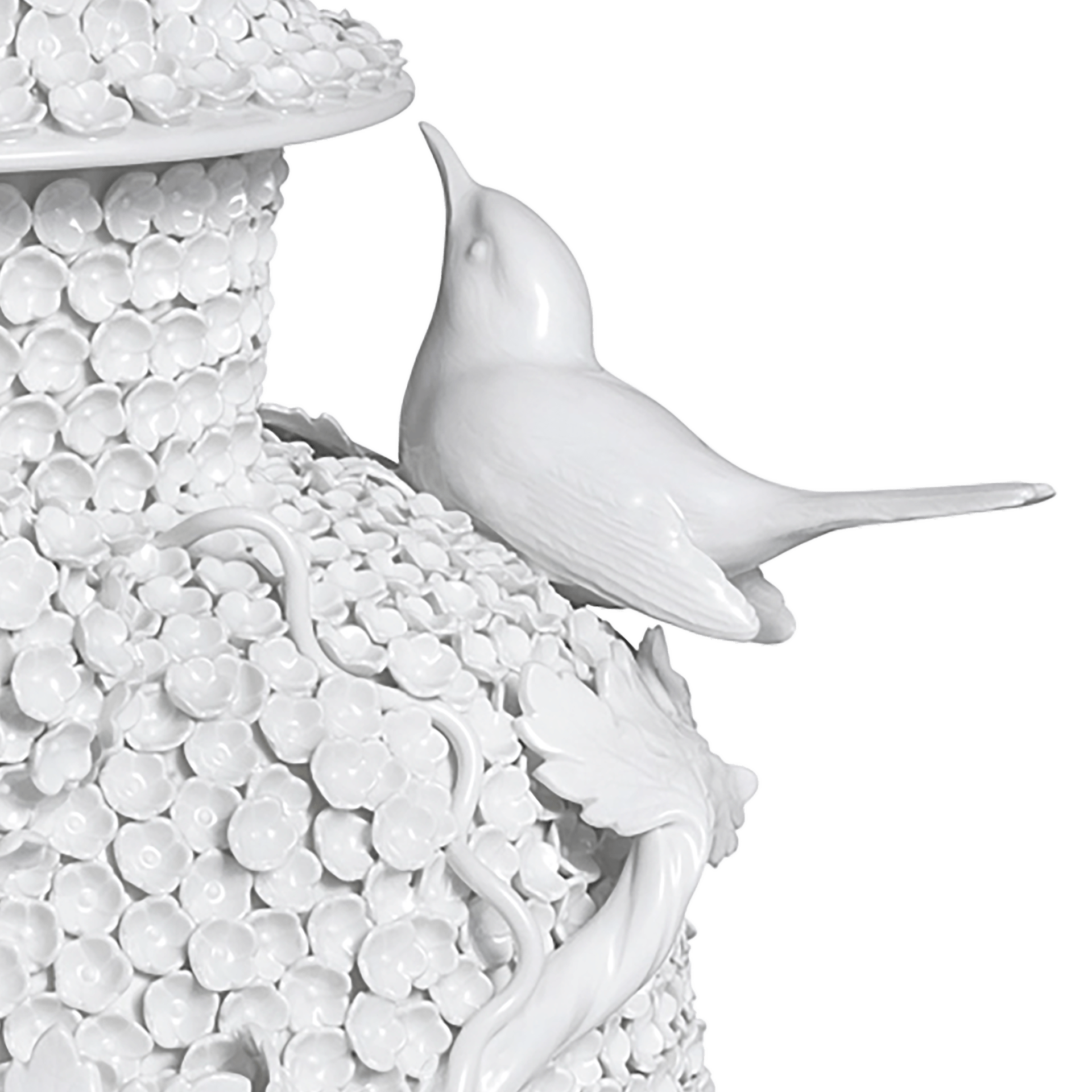 Vase Weiß H 53 cm | Meissen Exklusiv - Kollektion 000080 - 82351 - Meissen Weimar
