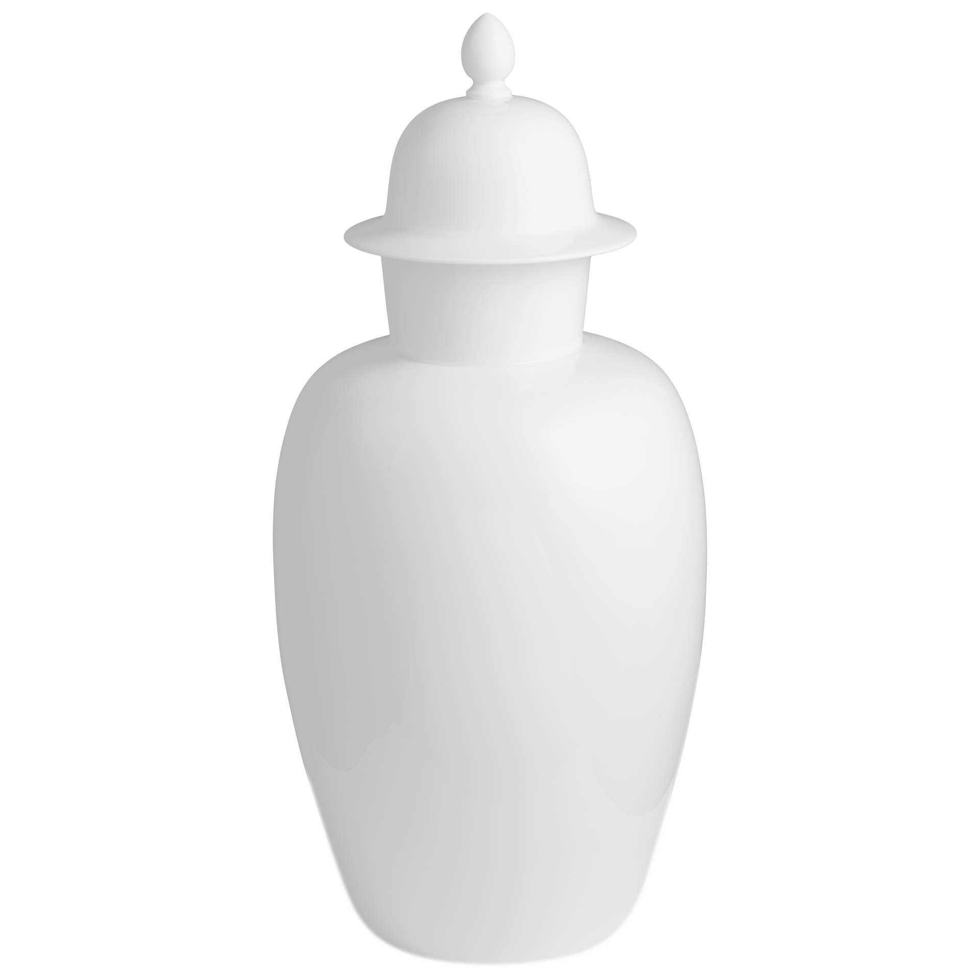 Vase Weiß H 53 cm | Meissen Kollektion Markenzeichen 000001 - 51114 - Meissen Weimar