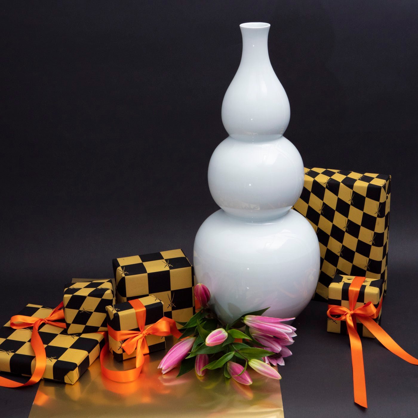 Vase Weiß H 69 cm | Meissen Vasen Kollektion 000001 - 50487 - Meissen Weimar