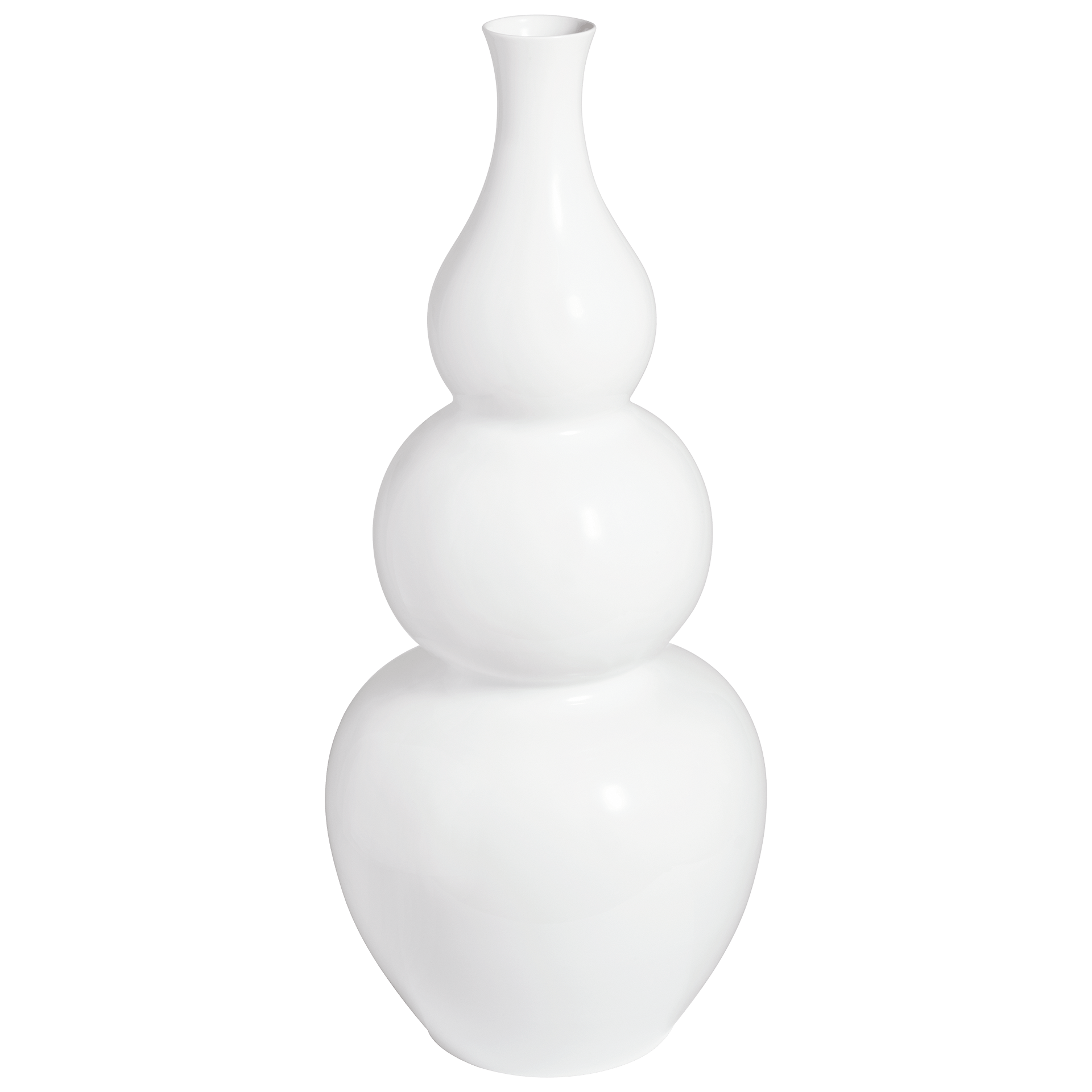 Vase Weiß H 69 cm | Meissen Vasen Kollektion 000001 - 50487 - Meissen Weimar