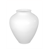 Vase Weiß Ø 20 cm H 30 cm Unikat | Meissen Unikate