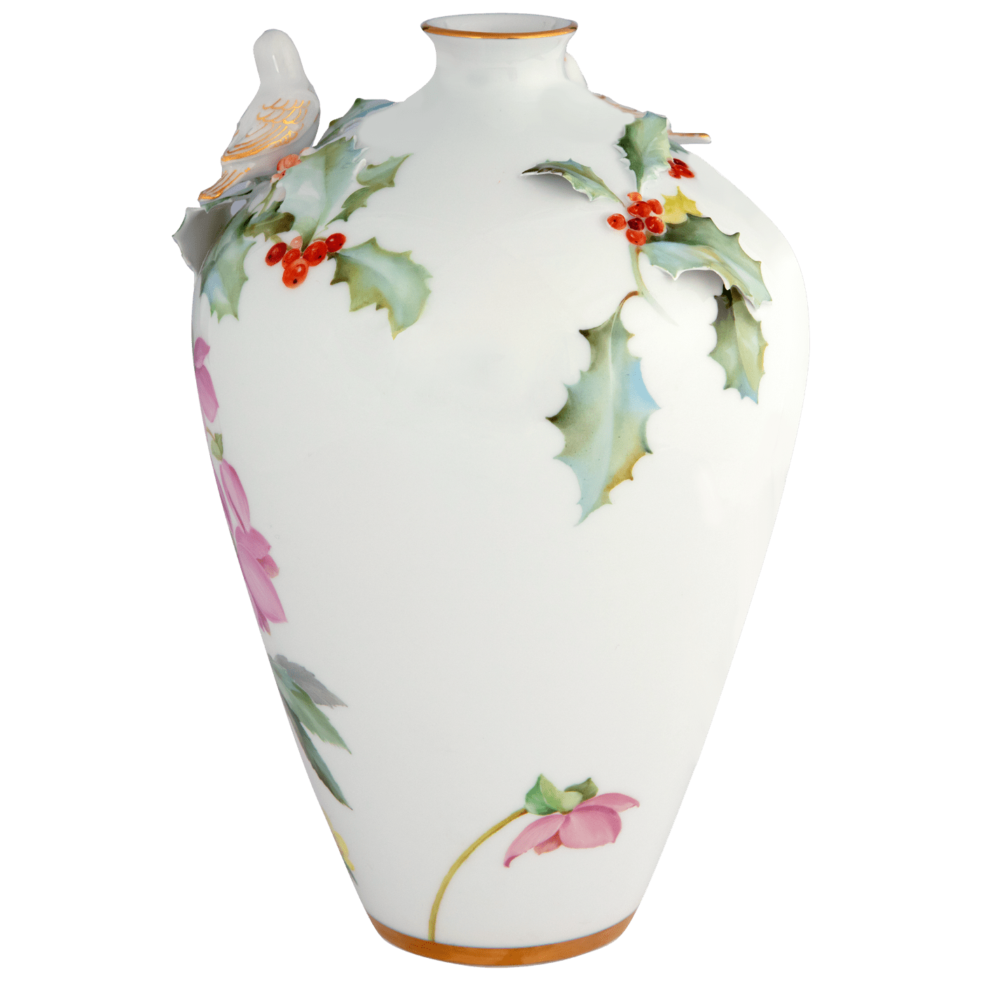 Vase Winter, Limitierte Meisterwerke, H 25 cm | Meissen Limitierte Meisterwerke 25c084 - 82296 - Meissen Weimar