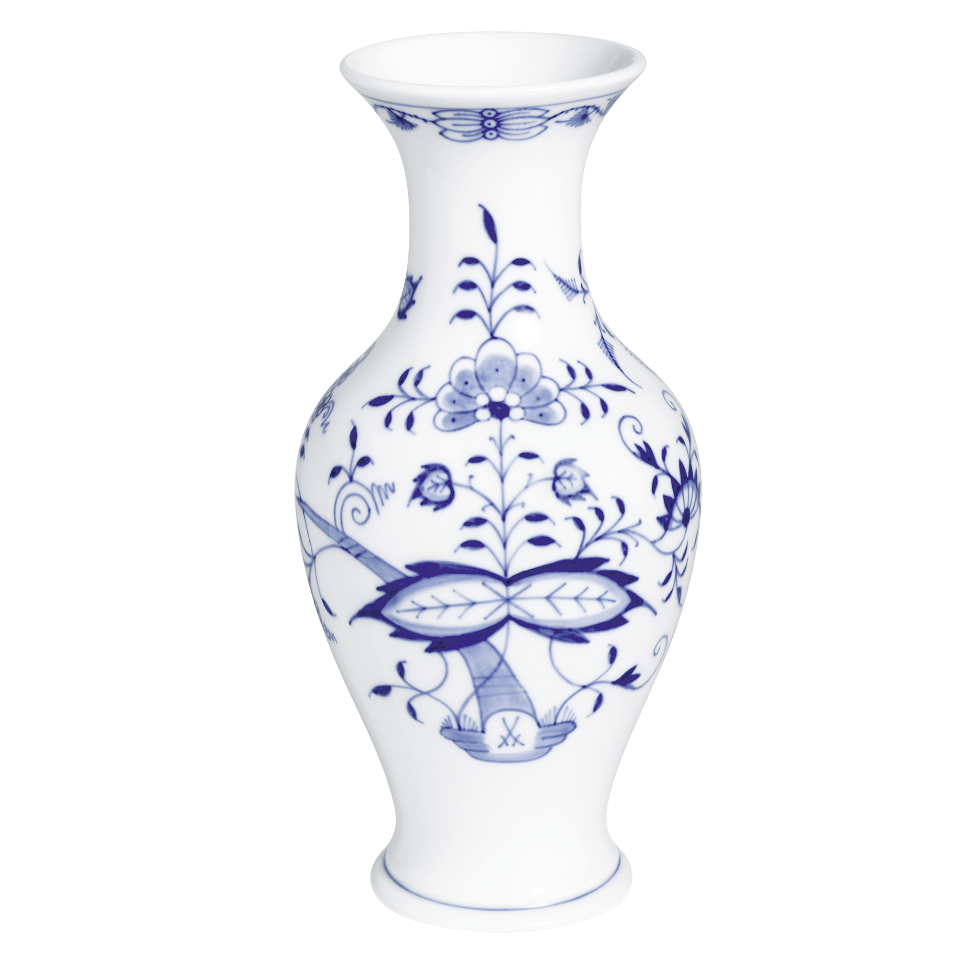 Vase Zwiebelmuster H 24 cm | Meissen Neuer Ausschnitt 800101 - 50198 - Meissen Weimar