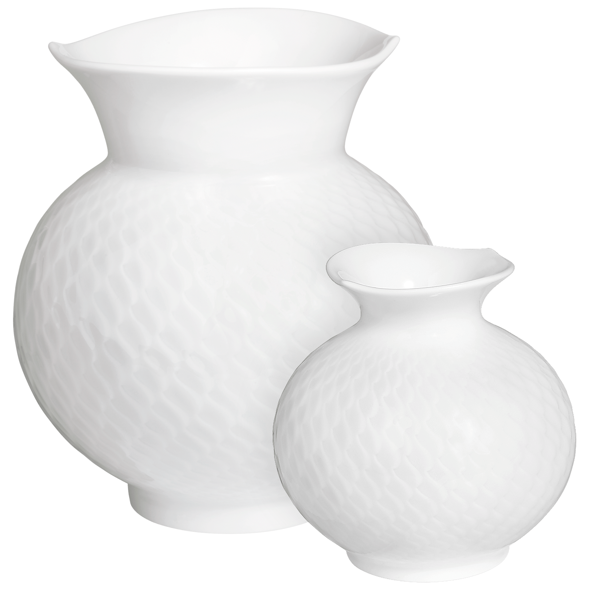 Vasen - Set Wellenspiel Relief, 2 - teilig | Meissen Wellenspiel Relief 000001 - c5004 - Meissen Weimar