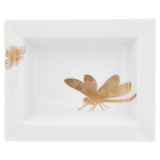 Vide-Poche, Meissen-Schale klein, Goldschmetterling,12,3 x 10 cm | Meissen Kollektion Flying Wonders