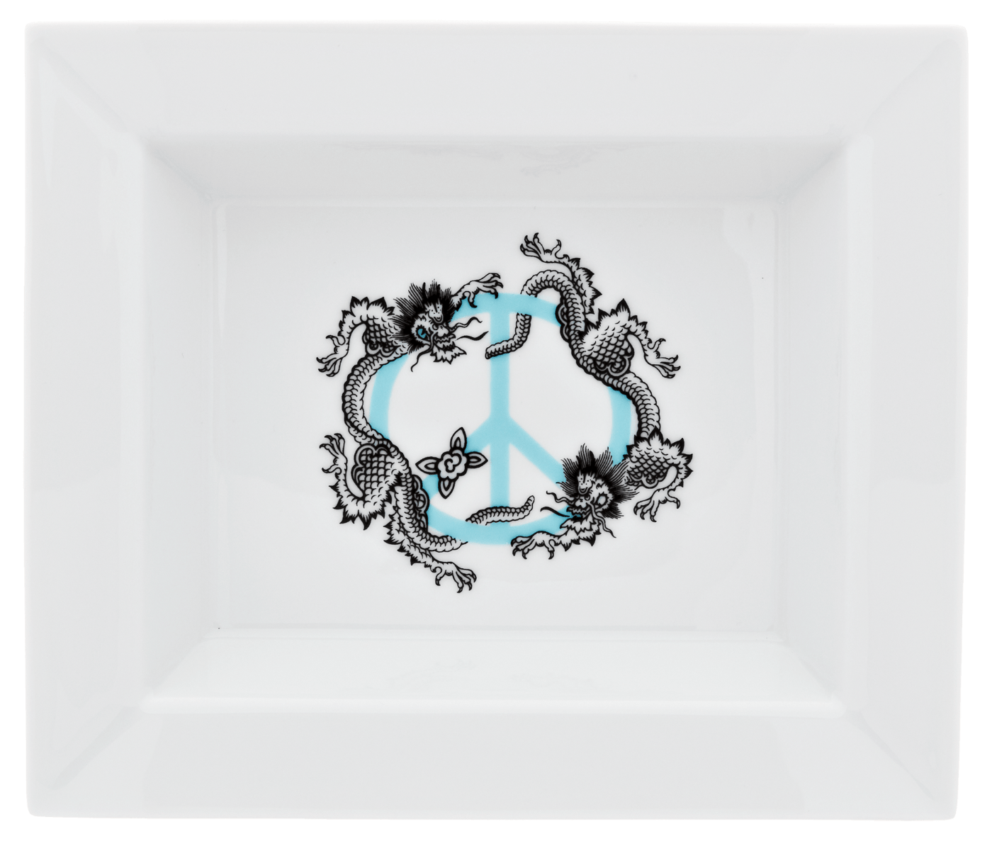 Vide - Poche, Peace Türkis, 3 cm Höhe, Mittel | The Meissen Vide - Poche - Collection 79a442 - 53269 - Meissen Weimar