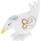Vogel Figur, Spaßvogel Bäcker, H 6,5 cm | Meissen Figuren Individuell