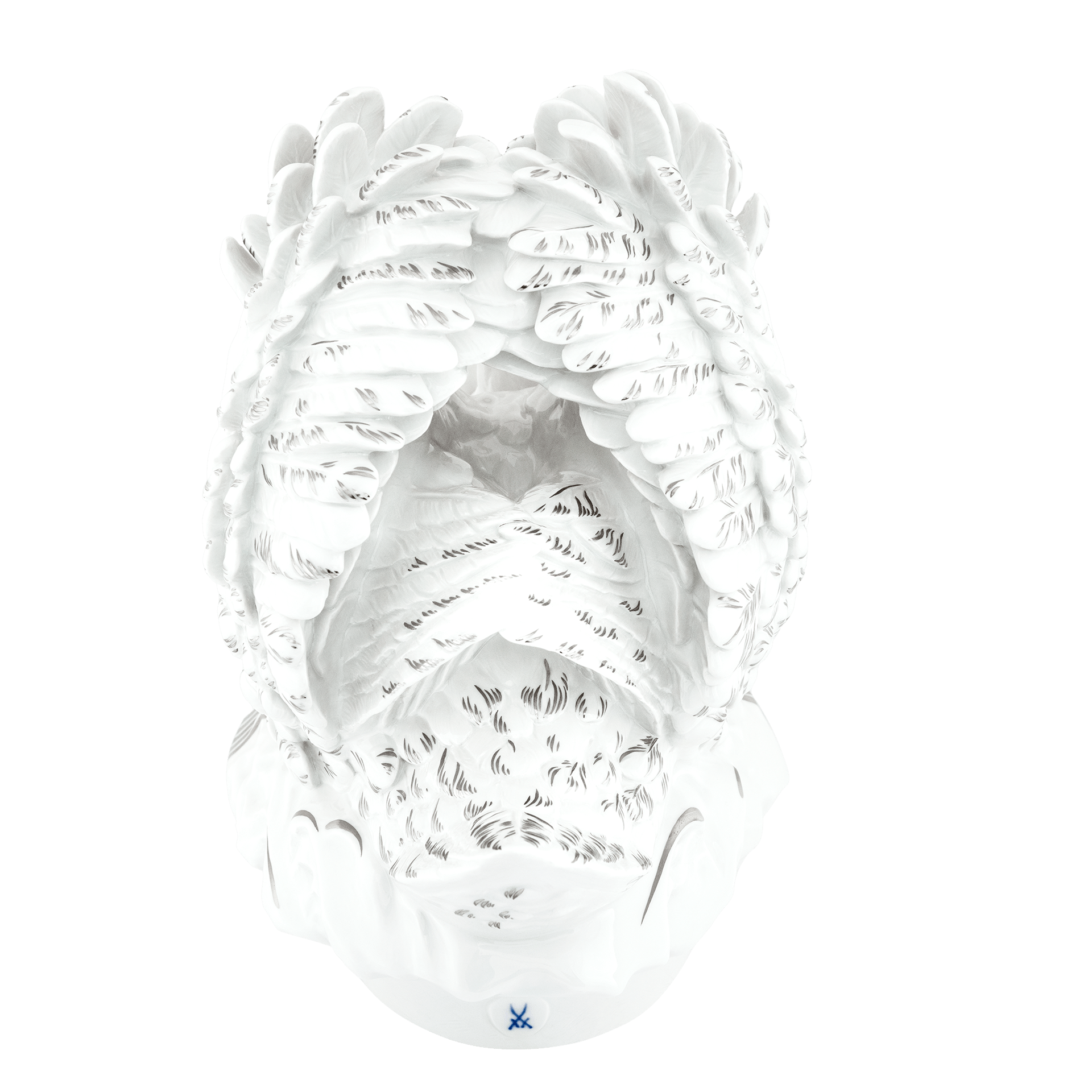 Vogel Schwan, Platinmalerei, Lim., H 36 cm | Meissen Exklusiv - Kollektion 901280-77437 - Meissen Weimar