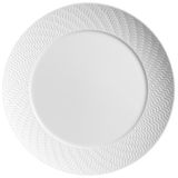Vorspeise- und Dessertteller, Biskuit Weiß, Ø 22 cm | Meissen No.41 Wellenspiel Relief