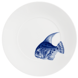 Vorspeise- und Dessertteller, "Blue Treasures", Fisch, Ø 22,5 cm | Meissen Cosmopolitan