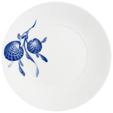 Vorspeise- und Dessertteller, "Blue Treasures", Muschel, Ø 22,5 cm | Meissen Cosmopolitan