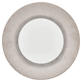 Vorspeise- und Dessertteller, Mesh, platin, Ø 22,5 cm | Meissen Cosmopolitan