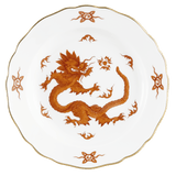 Vorspeise- und Dessertteller, Ming Drache rot, Ø 18 cm | Meissen Neuer Ausschnitt