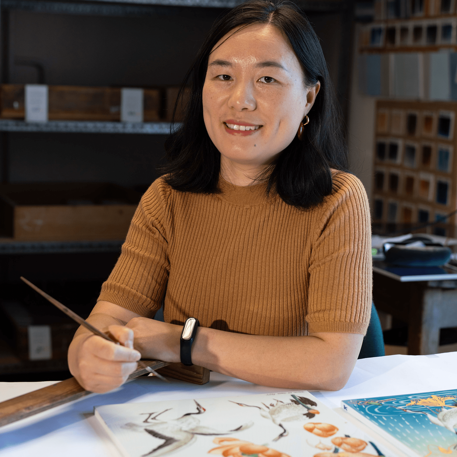 Wandbild 4 Jahreszeiten "Herbst", Lim. 15, 35 x 20 cm | Meissen Limitierte Meisterwerke 936O84-9M246 - Meissen Weimar