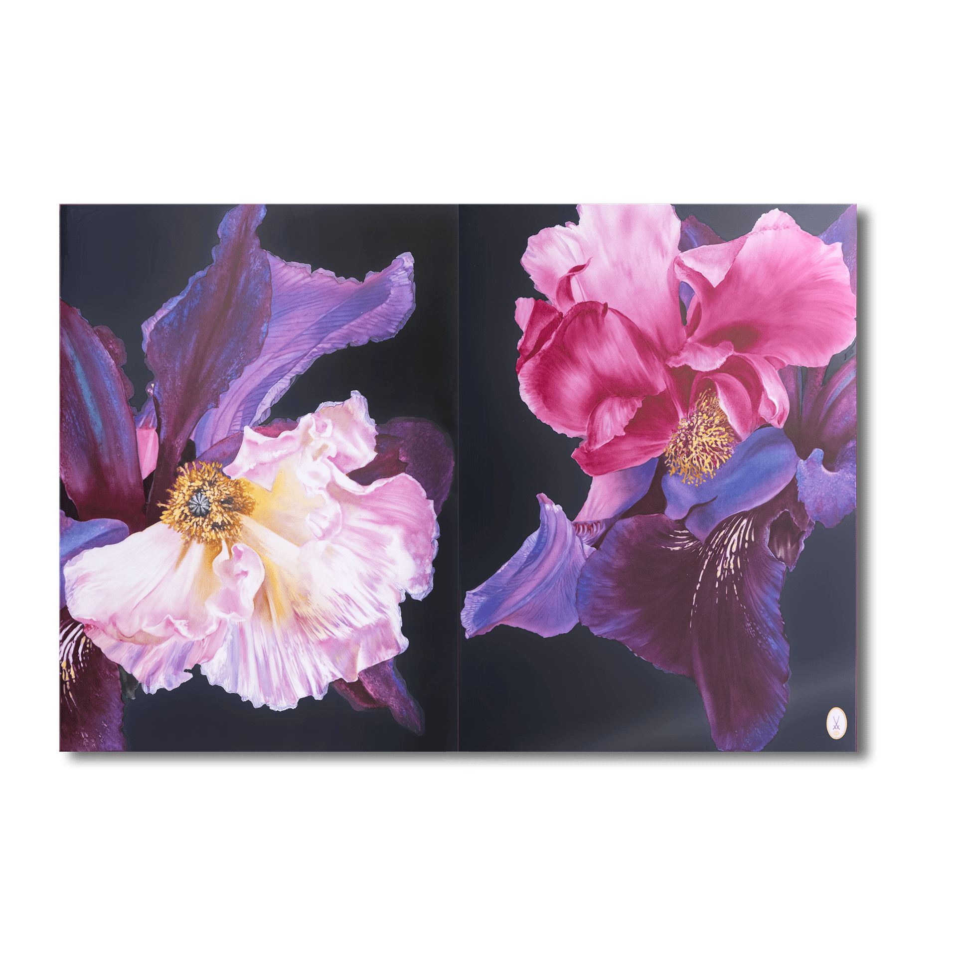 Wandbild Blühende Nacht, Porzellan, 70 x 100 cm | Meissen Exklusiv - Kollektion 932q80 - 9ma46 - Meissen Weimar