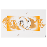 Wandbild, Fairy in the moon, 21,5 x 35 cm, limitiert | Meissen Limitierte Meisterwerke