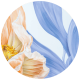 Wandbild, Giant Bloom, Ø 30 cm | Meissen Limitierte Meisterwerke