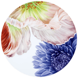 Wandbild, Giant Bloom, Ø 40 cm | Meissen Limitierte Meisterwerke