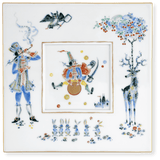 Wandbild Münchhausen, Lim. 50, 23 x 23 cm | Meissen Limited Edition