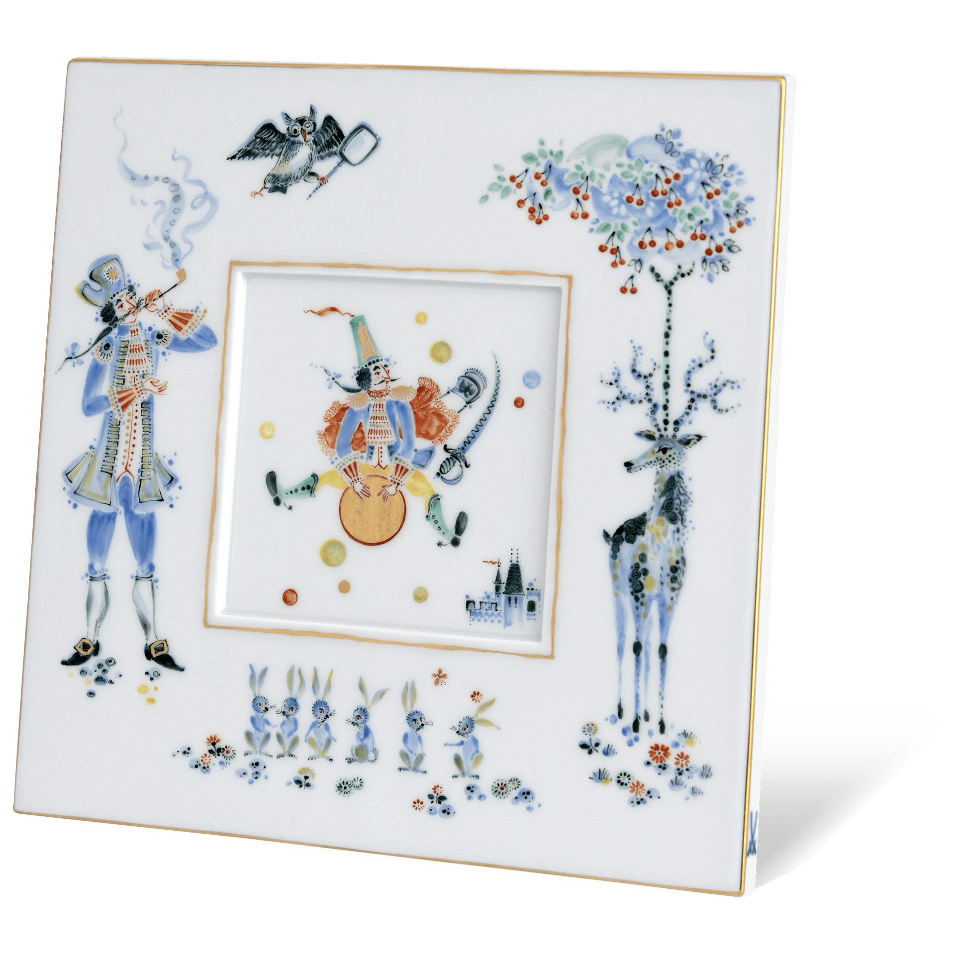 Wandbild Münchhausen, Porzellan, H 23 cm, limitiert 50 Stück | Meissen Limited Edition 683974-9m008 - Meissen Weimar