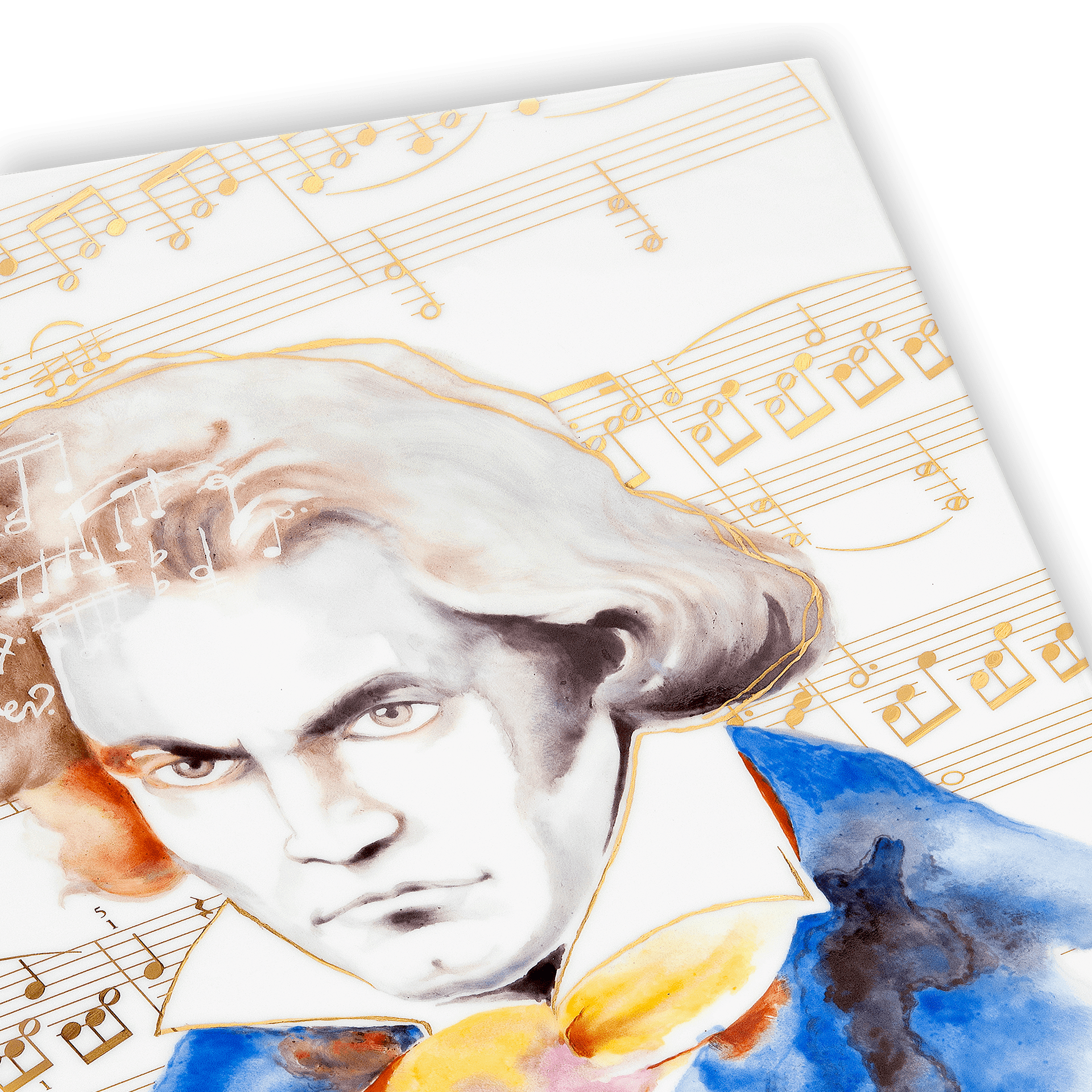 Wandbild Porzellan Beethoven Limited Edition 43 x 30 cm | Meissen Limited Edition 935274 - 9m231 - Meissen Weimar